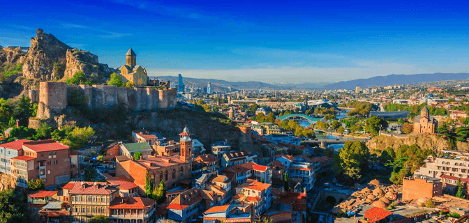 Tbilisi cityscape